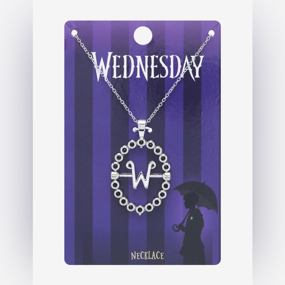 Wednesday Morticia Addams Replica Necklace!!